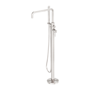 Zen SS316L Freestanding Bath Mixer Brushed Nickel (NR162203a02BN)