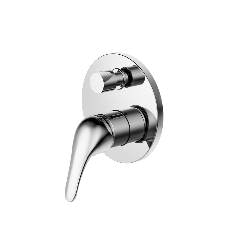 CLASSIC SHOWER MIXER WITH DIVERTOR CHROME (NR110009aCH)