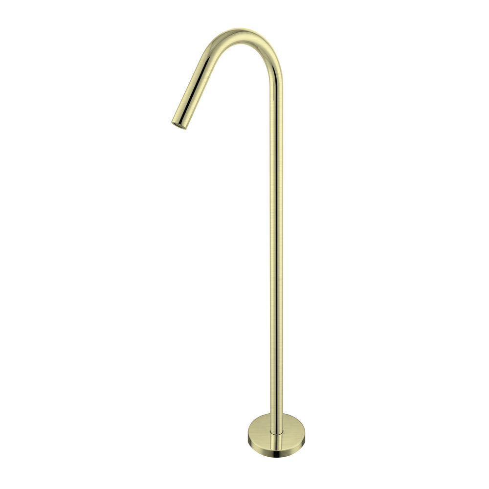 MECCA FREESTANDING BATH SPOUT ONLY BRUSHED GOLD (NR221903aBG)