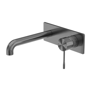 OPAL WALL BASIN/BATH MIXER 120/160/185/230/260MM GRAPHITE