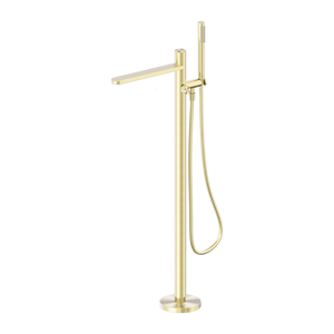 Pure SS316L Progressive Freestanding Bath Mixer Brushed Gold (NR172203a02BG)