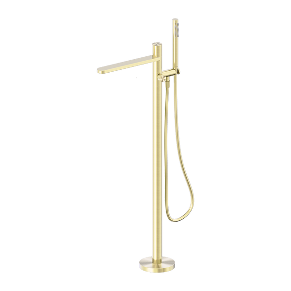 Pure SS316L Progressive Freestanding Bath Mixer Brushed Gold (NR172203a02BG)