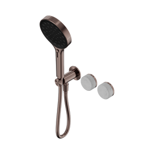SERENITY PROGRESSIVE SHOWER SYSTEM WITH CARRARA HANDLE AND SERENITY HAND SHOWER BRUSHED BRONZE (24E025BZ)