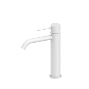 MECCA MID TALL BASIN MIXER MATTE WHITE (NR221901eMW)