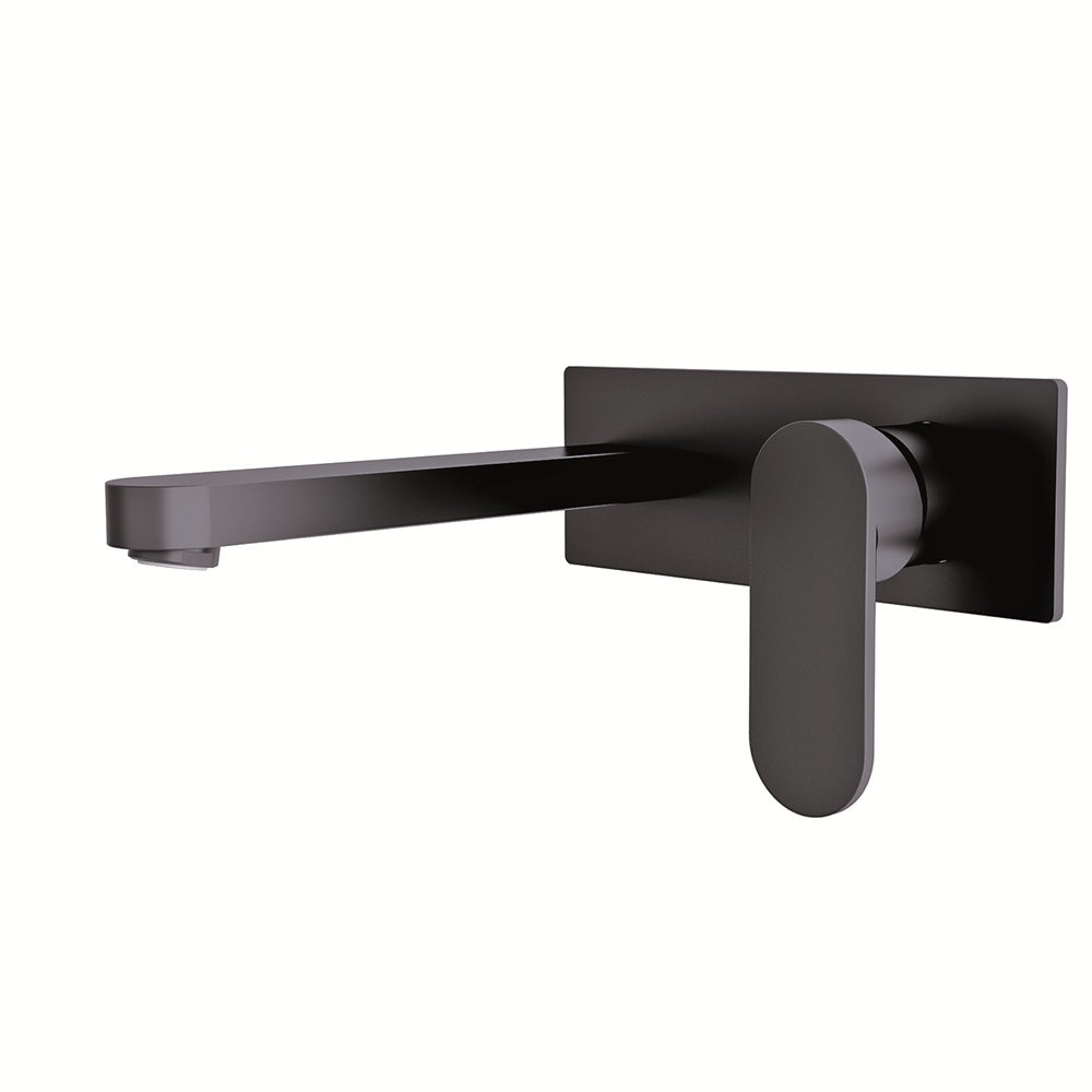 ECCO WALL BASIN/BATH MIXER MATTE BLACK (NR301310aMB)