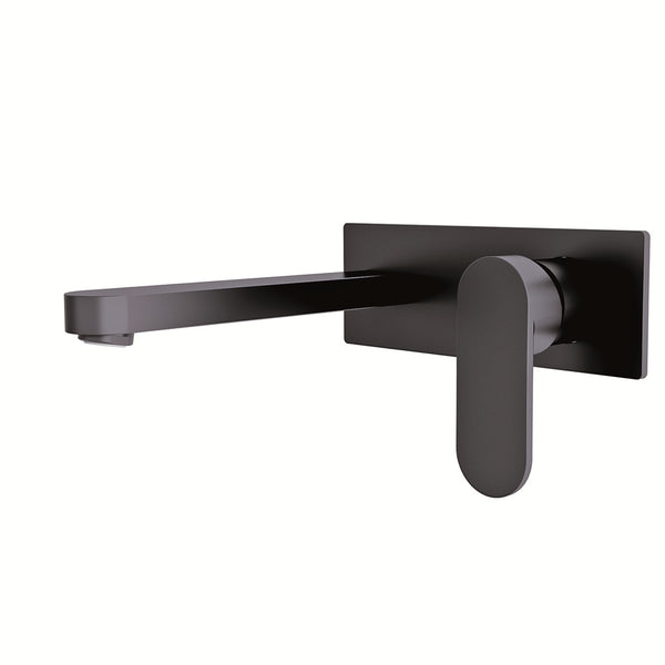 ECCO WALL BASIN/BATH MIXER MATTE BLACK (NR301310aMB)