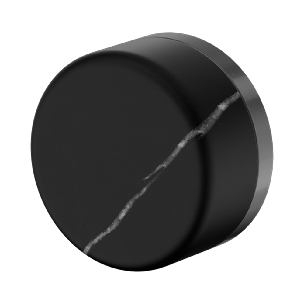 SERENITY PROGRESSIVE SHOWER MIXER WITH MARQUINA BLACK HANDLE GUN METAL (24E128GM)