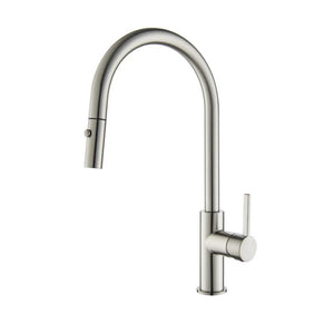 WT 4088BN  KENZO Pull out Sink Mixer in Brushed Nickel