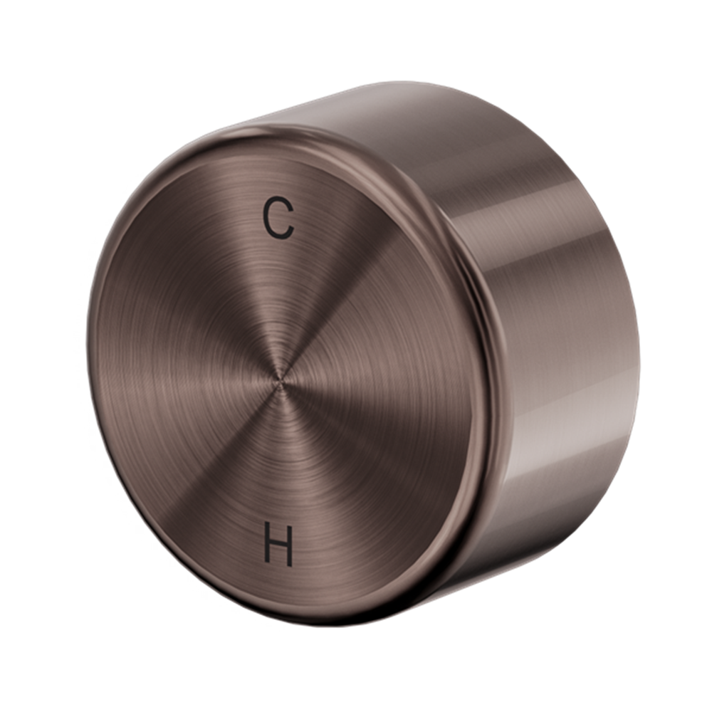 SERENITY PROGRESSIVE SHOWER MIXER WITH METAL HANDLE BRUSHED BRONZE (24E006BZ)