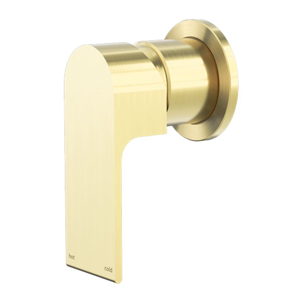 BIANCA SHOWER MIXER 60MM PLATE BRUSHED GOLD (NR321511HBG)