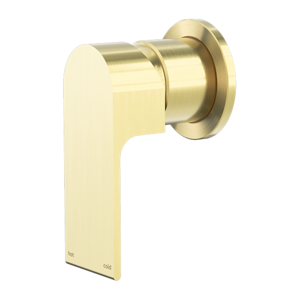 BIANCA SHOWER MIXER 60MM PLATE BRUSHED GOLD (NR321511HBG)
