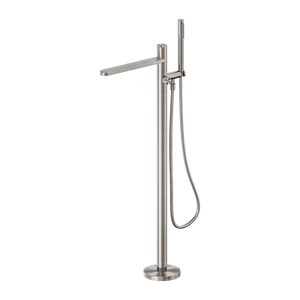 Pure SS316L Progressive Freestanding Bath Mixer Brushed Nickel (NR172203a02BN)