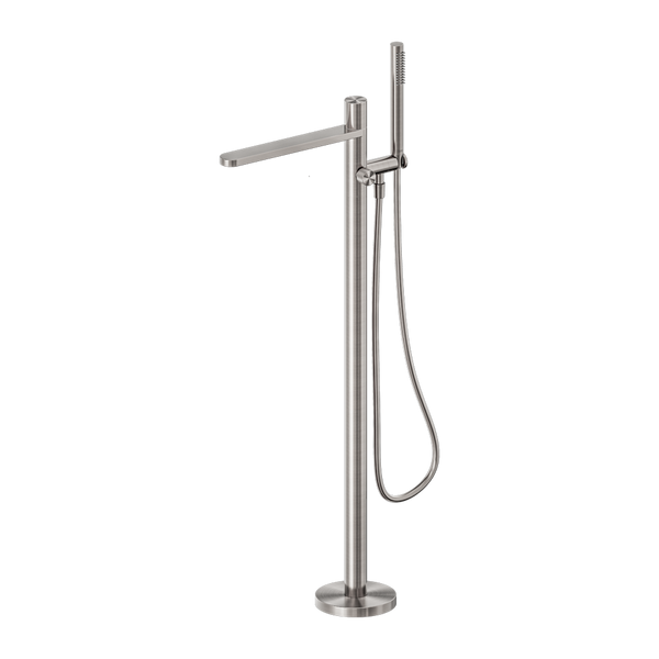 Pure SS316L Progressive Freestanding Bath Mixer Brushed Nickel (NR172203a02BN)