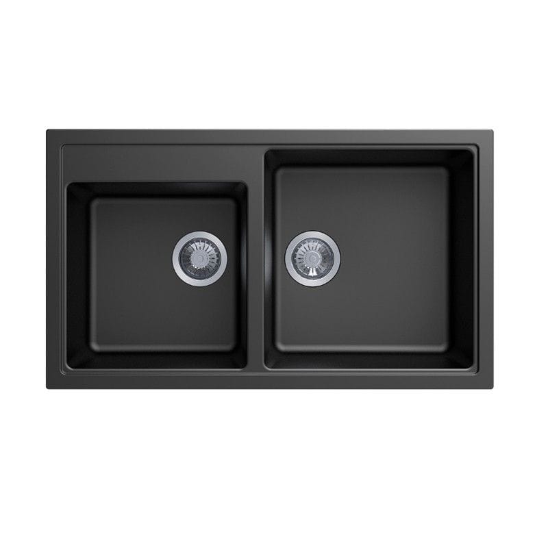 TWMN-200W 860 X 500 X 205MM CARYSIL N200 DOUBLE BOWL GRANITE KITCHEN SINK