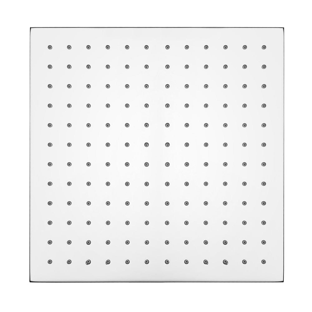 CH0135.SH SQUARE CHROME RAINFALL BRASS SHOWER HEAD 250MM
