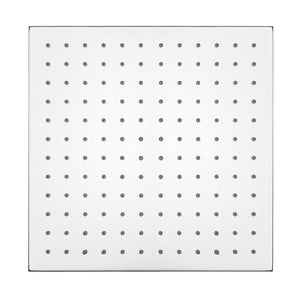 TSI Showers CH0135.SH SQUARE CHROME RAINFALL BRASS SHOWER HEAD 250MM