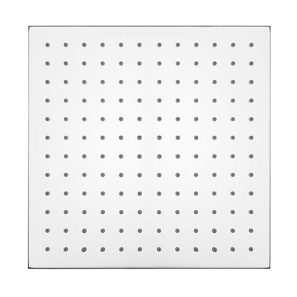 TSI Showers CH0135.SH SQUARE CHROME RAINFALL BRASS SHOWER HEAD 250MM