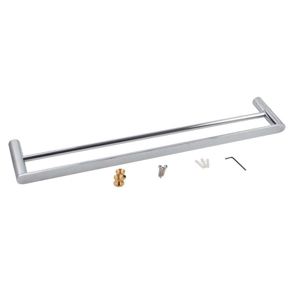 TSI Bathroom Accessories CH6502.8.TR RUSHY CHROME DOUBLE TOWEL RAIL 800MM