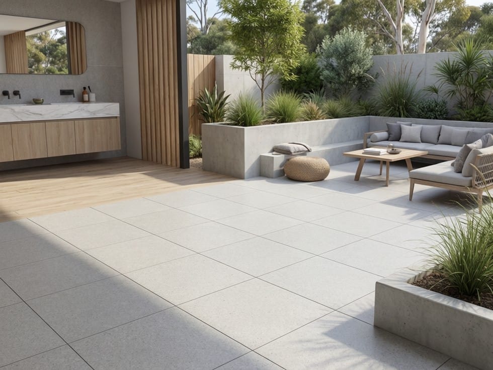 20MM011 20MM TERRAMIX LIGHT GREY EXT PAVER 600X600X20MM R11 TM04H