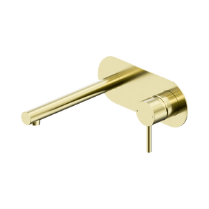Nero Mixer Taps Dolce II Wall Basin/Bath Mixer Brushed Gold (25B005BG)