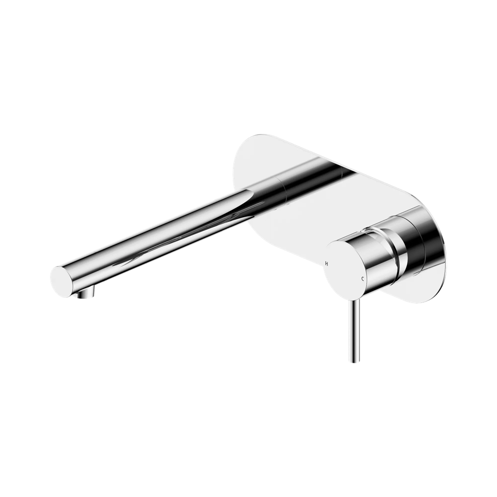 Dolce II Wall Basin/Bath Mixer Chrome (25B005CH)