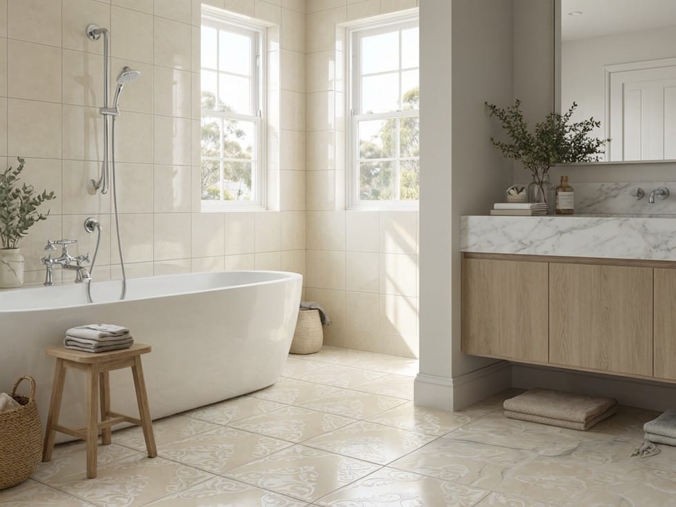 2ASHBOG A20WBH20LG ASHFIELD BONE GLOSS 200X200MM
