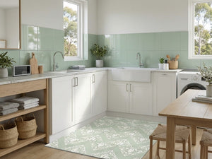 GNS Tile 2ASHGNG A20WBH50LG ASHFIELD LIGHT GREEN GLOSS 200X200MM