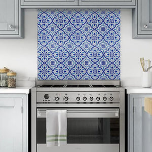 GNS Tile 2MORPEBL T210404 MOROCCO PERSIAN BLUE GLOSS 200X200MM