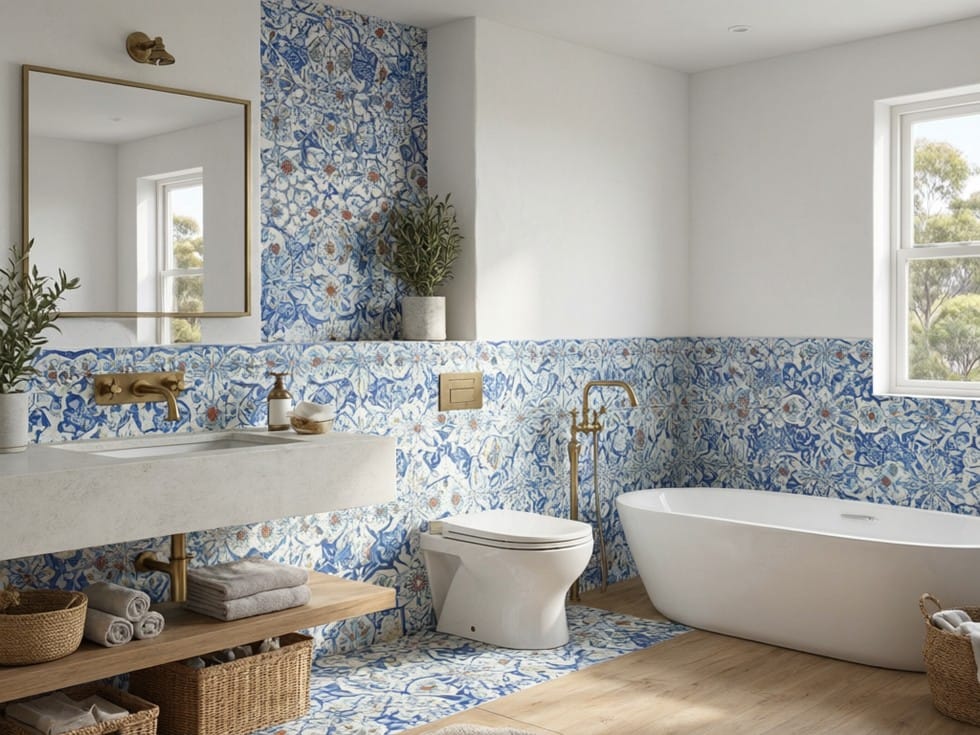 2MORTUBL T210411 MOROCCO TURKISH BLUE GLOSS 200X200MM