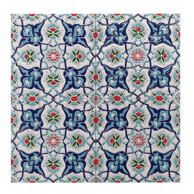 2MORTUBL T210411 MOROCCO TURKISH BLUE GLOSS 200X200MM