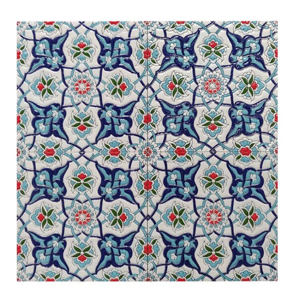 GNS Tile 2MORTUBL T210411 MOROCCO TURKISH BLUE GLOSS 200X200MM