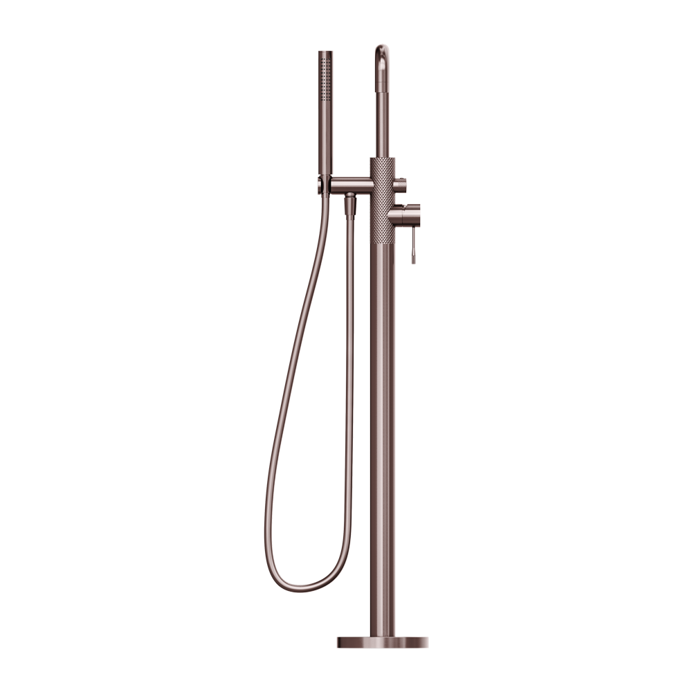OPAL FREESTANDING BATH MIXER WITH HAND SHOWER BRUSHED BRONZE (NR251903aBZ)