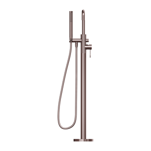 OPAL FREESTANDING BATH MIXER WITH HAND SHOWER BRUSHED BRONZE (NR251903aBZ)