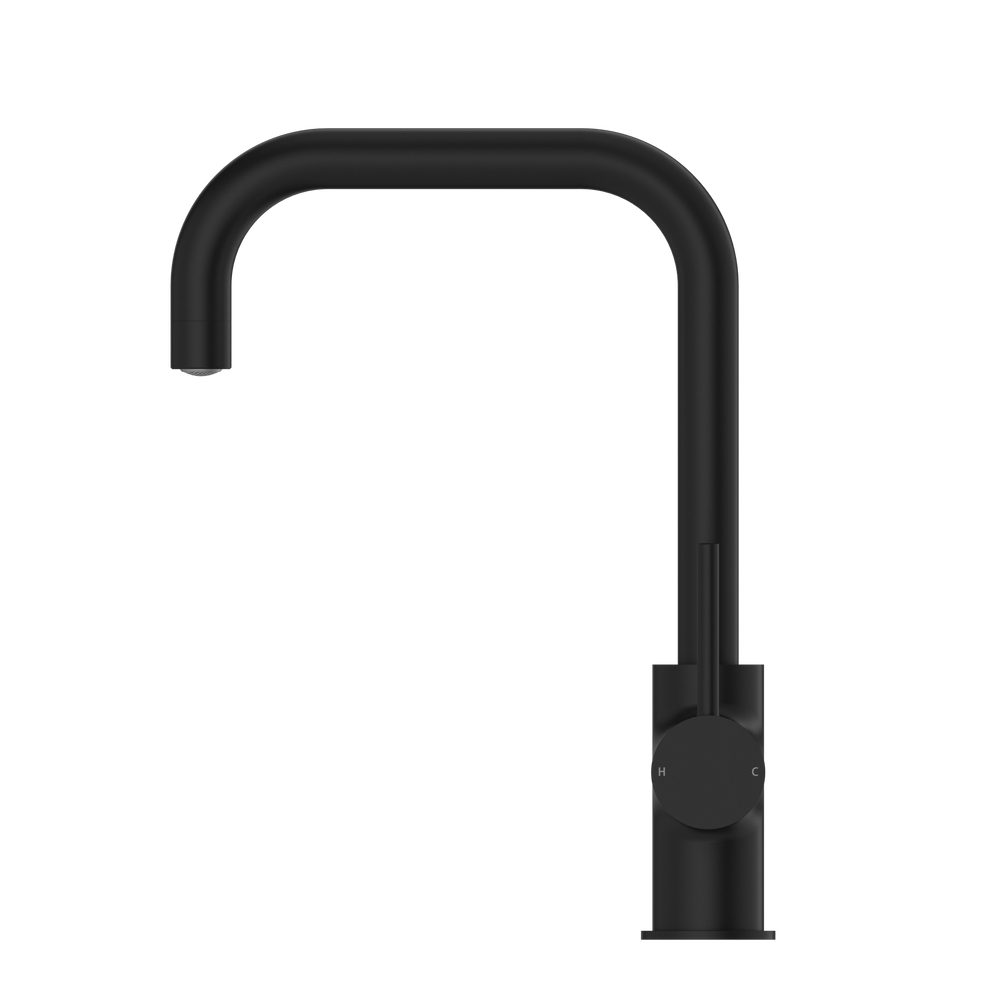 DOLCE KITCHEN MIXER SQUARE SHAPE MATTE BLACK (NR250806MB)