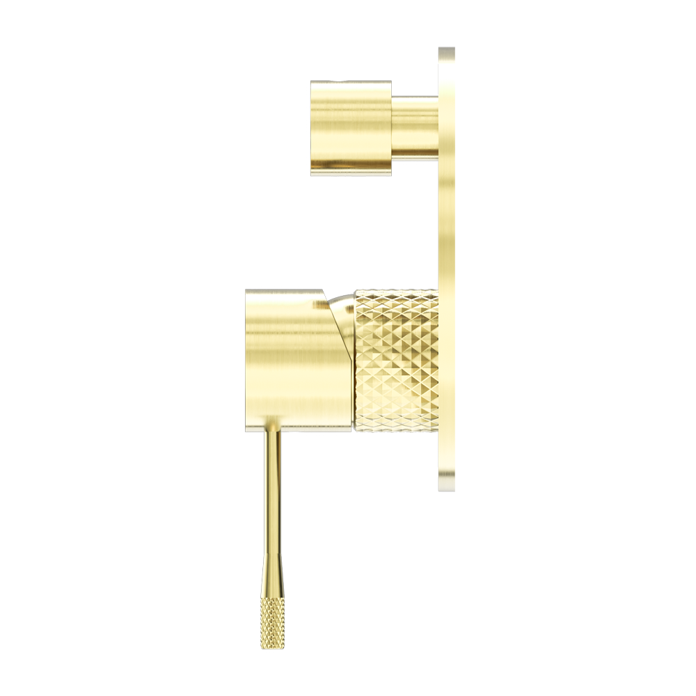 OPAL SHOWER MIXER WITH DIVERTOR BRUSHED GOLD (NR251909aBG)