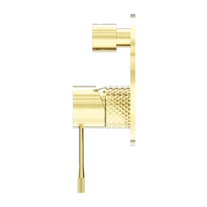 OPAL SHOWER MIXER WITH DIVERTOR BRUSHED GOLD (NR251909aBG)