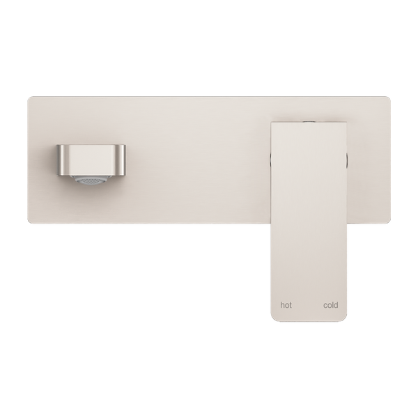 CELIA WALL BASIN/BATH MIXER BRUSHED NICKEL (NR301507aBN)