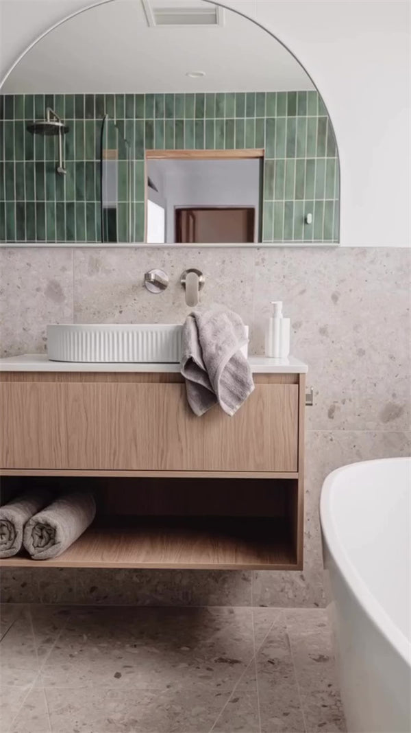 ECCO WALL BASIN/BATH MIXER SEPARATE BACK PLATE BRUSHED NICKEL (NR301310bBN)