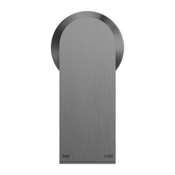 BIANCA SHOWER MIXER 60MM PLATE GUN METAL (NR321511HGM)
