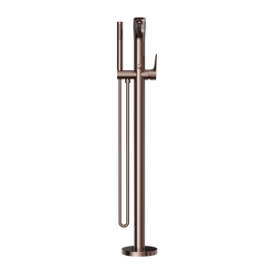 Bianca Freestanding Bath Mixer With Hand Shower Brushed Bronze (NR321503aBZ)