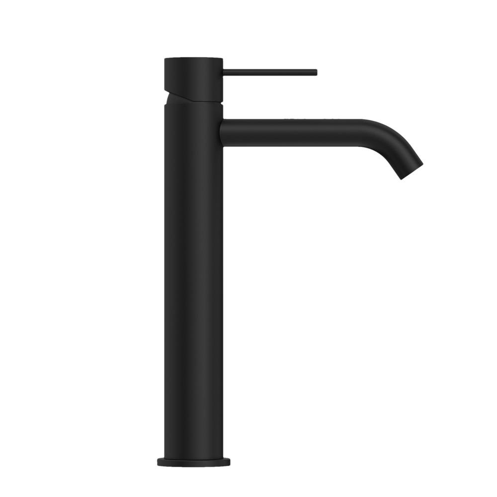 MECCA TALL BASIN MIXER MATTE BLACK (NR221901aMB)