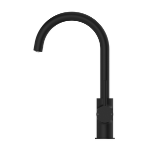 DOLCE KITCHEN MIXER GOOSENECK MATTE BLACK (NR250807MB)
