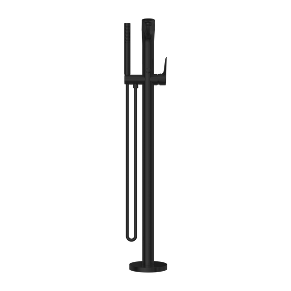BIANCA FREESTANDING BATH MIXER WITH HAND SHOWER MATTE BLACK (NR321503aMB)