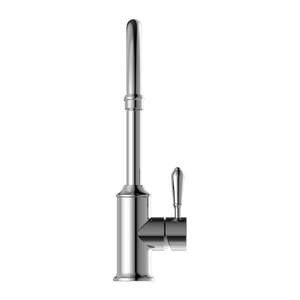 YORK KITCHEN MIXER GOOSENECK SPOUT WITH METAL LEVER CHROME (NR69210602CH)