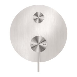 MECCA SHOWER MIXER WITH DIVERTOR BRUSHED NICKEL (NR221911ABN)