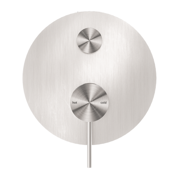 MECCA SHOWER MIXER WITH DIVERTOR BRUSHED NICKEL (NR221911ABN)