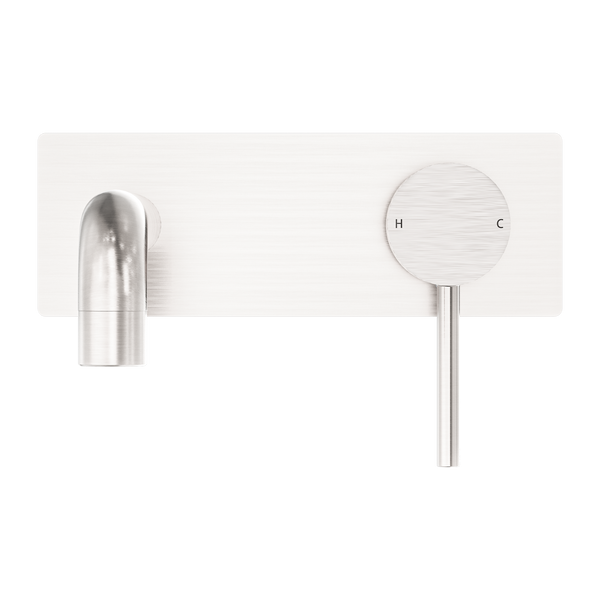 DOLCE WALL BASIN/BATH MIXER BRUSHED NICKEL (NR250810BBN)