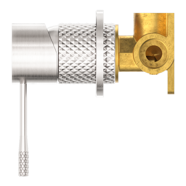 OPAL SHOWER MIXER 60MM PLATE BRUSHED NICKEL (NR251909HBN)