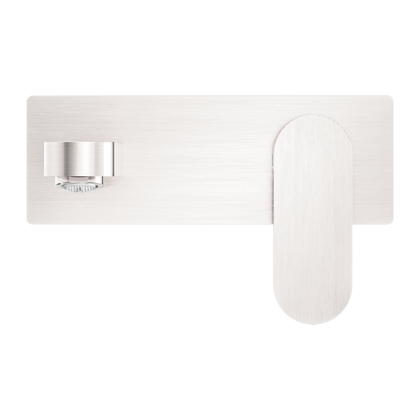 ECCO WALL BASIN/BATH MIXER BRUSHED NICKEL (NR301310aBN)