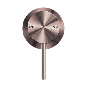 MECCA SHOWER MIXER 60MM PLATE BRUSHED BRONZE (NR221911HBZ)